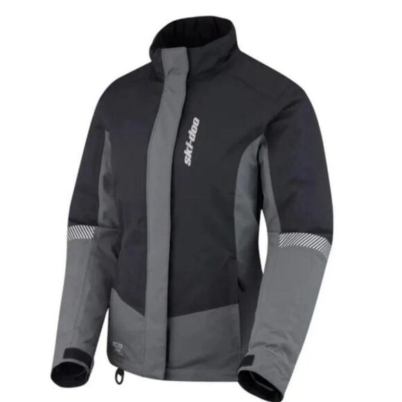 Ski-Doo 4409441490 Women's Sz XS Black Vasa Snow Jacket - Picture 2 of 2